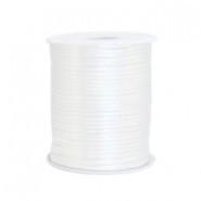 Satin wire 1.5mm Ivory white